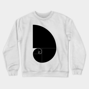 Fibonacci Spiral 001 Crewneck Sweatshirt
